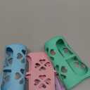 MORLIKE 4 Pack Silicone Sleeves Fit for 8 oz/250 mL Dr. Brown's Natural Narrow Glass Baby Bottle, 100% Silicone Covers Protect Glass Bottle, Easy to Grip Baby Bottle Holders for SB81003-P4, SB82023-P2