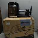 SCITOO Towing Mirrors Fit Chevy GMC Exterior Accessories Mirrors Fit 1999-2007 Chevy/GMC Silverado/Sierra 1500 2500HD 3500HD with Convex Glass Manual Controlling and Telescoping Features