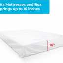 Linenspa Mattress Bag  2 Pack Twin size / Twin XL Mattress Bags for Moving, Storage & Disposal  Durable Plastic Cover for Moving (Clear)