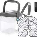 Cold Therapy System, Quiet Ice Machine for Knee After Surgery, Cryotherapy Machine, with a Remote-Control and a Universal Pad for Knee, Elbow, Ankle, Shoulder and Lumbar