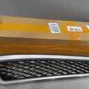 2Pcs Front Driver and Passenger Side Bumper Lower Grille and Trim for Acura