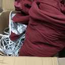 Thermee Micro Flannel Heated Blanket, King Size, 10 Settings, Rapid Heating, Luxuriously Soft, Burgundy