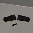 2 Pack Bottom Basket Adapter Compatible with Cybex Gazelle S | Stroller Basket Mount Converter | Attaches to Lower Connectors | Secure and Durable