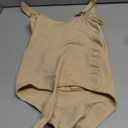 FeelinGirl Shapewear Bodysuit Tummy Control for Women Zip-Up Shapewear Thong Sculpting Snatched Waist V Neck Body Shaper (Medium, Khaki)