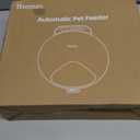 Automatic Wet Food Cat Feeder, Auto Refrigerated Wet Foods Feeder for Cats Dogs 4 Meal Timed Fresh Foods Dispenser with 2 Ice Packs Small Pet Feeders for Kitty Puppy Automatic Cat Dog Food Bowl (White)