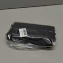 34-Inch Mahjong Mat Bag, Heavy-Duty Black Canvas Carrying Bag with Center Dual Handles & Smooth Zipper, Fits Mahjong Mat, Racks & Tiles, All-in-One Travel Storage Bag