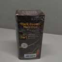 Dark Brown Hair Dye Shampoo 3 in 1, Hair Color Shampoo for Women and Men, Hair Dye to Cover Gray Hair, Herbal Ingredient Shampoos for Grey Hair Coverage 500ml (Dark Brown)