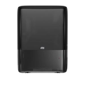 Tork PeakServe Mini Continuous Paper Hand Towel Dispenser Black H5, High-Capacity, Elevation Range, 552538, W 14.4" H 19.3" D 4.0"