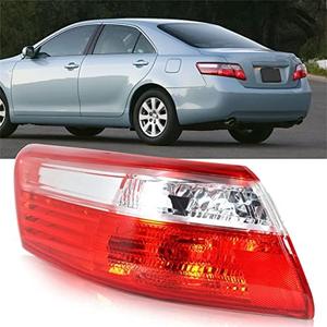 Silscvtt Driver Side Tail Light Assembly Replacement for 2007 2008 2009 Toyota Camry Left Rear Brake Tail Lamp 8156133460 TO2818131