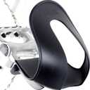 Delta Cycle Foot Fenders Bicycle Toe Clips and HexAir Racing Peloton Seat Cushion Bundle