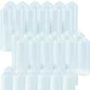 36 Pcs Blue Pillar Candles Bulk SetHurricane Candles3 Different Lengths (12 Each)Dripless Unscented SmokelessGives You a Better Atmosphere When Organizing Wedding or Event Party