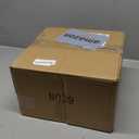 Yangbaga Glass Cake Stand with Lid,11in Wooden Rotating Cake Stand with Dome Cover, Cake Plate Display Server Tray for Birthday Kitchen Party