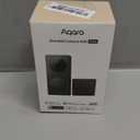 Aqara Smart Doorbell Camera G410 with Chime, 2K, HomeKit Secure Video, 2-Way Audio, Built-in Matter Hub, Wireless/Wired, Supports Apple Home, Alexa, Google, Home Assistant, 2.4G/5GHz Wi-Fi, Gray