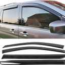 Window Visor Compatible with 2008-2010 Honda Odyssey, Acrylic Smoke Tinted 4PCS Sun Rain Guard Wind Vent Air Deflector by IKON MOTORSPORTS, 2009