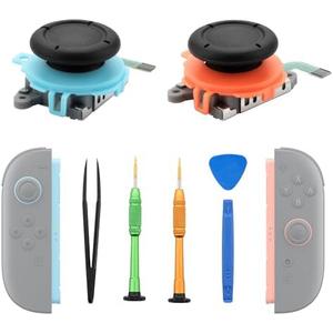 GAMOREK 2 Pack Joycon 2 Joystick, Joycon 2 Repair Kit Joysticks Replacement Parts for Switch 2