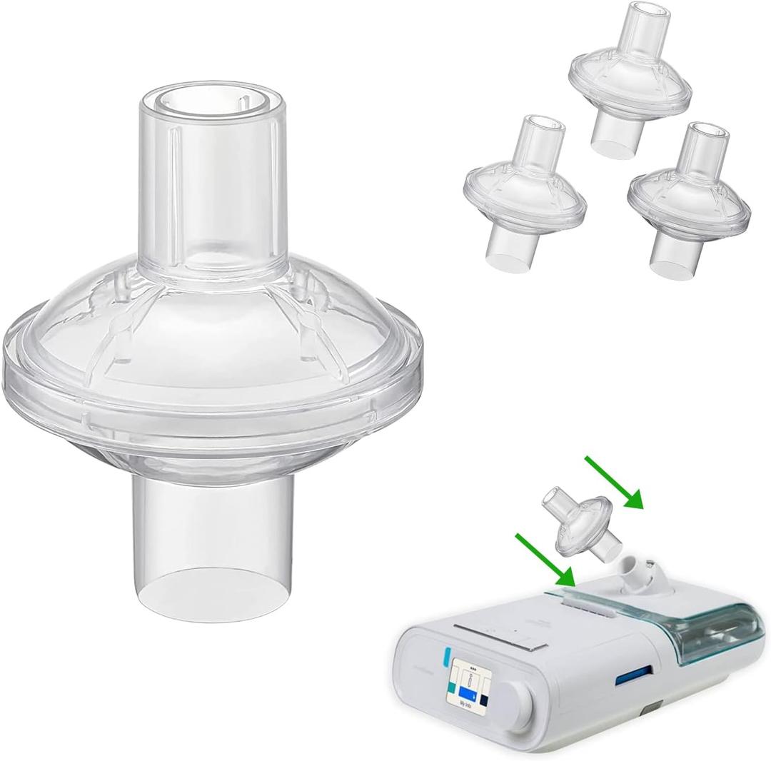 3 Pack Universal Fit in Line Filter for CPAP and BiPAP Machines - Improve Your CPAP Experience with These Filters, for 22mm and 25mm CPAP Tube