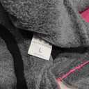 SlowTon Winter Dog Coat, Warm Polar Fleece Lining Doggie Outdoor Jacket with Turtleneck Scarf Reflective Stripe Adjustable Waterproof Windproof Puppy Vest Soft Pet Outfits (Fuchsia,S)