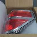 Tail Lights Assembly for 2009 2010 2011 2012 2013 2014 Ford F150 F-150 Left Driver Right Passenger Taillights Rear Brake Tail Lights Cover Replace BL3Z13404AB BL3Z13405AB (Not Included Bulb)