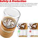 Electric Grinder Spice Crusher Rechargeable Mini Size 2" x 3.5" with 2PCS 1.7oz/50ml Glass Jar, Electric herb pill grinder