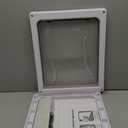 Small Doggie Door with Magnetic Locking Panel for Home Security - Durable & Weatherproof 13.5x11.1 for Small to Medium Dogs, Cats, Pets. Easy to Install