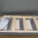 VEVOR Wood Pet Stairs/Pet Steps, 2-in-1 Foldable Wooden Dog Stair for Beds, Sofa and Cars, Dog Stairs & Ramp with 4 Steps for Small Medium Large Pet, up to 150 lbs