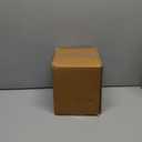 Creative Co-Op 5-1/4" Round x 5-3/4"H Pleated Mercury Glass Tealight/Votive Holder, Antique Gold Finish