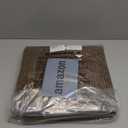 BEQHAUSE Dirt Trapper Door Mat 20" x 32", Non-Slip Washable Doormats Entrance Mat, Dirt Resistant and Absorbent Welcome Mat, Low Profile Floor Mats for Front Back Door and Entryway, Brown (1'8" x 2'8" (Rectangular))