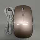 Wireless Bluetooth Mouse for iPad pro iPad Air Mac MacBook Pro MacBook Air Laptop iMac Chromebook Win8/10/11 HP DELL PC (Pink) (ROSE GOLD PINK)