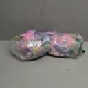 Musical Car Seat Toy for Babies 0-12 Months Girl, 5-in-1 Sensory Activity Hanging Toy Stroller Toy with Soothing Music, Rattle, Mirror for Newborn Infants Essential Gifts, Unicorn (Pink)