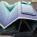 Foldable Pool, Non-Inflatable Swimming Pool, 116" x 65" x 20"