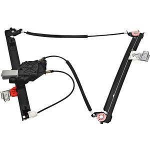 Rear Right Window Regulator w/Motor Compatible with Maserati Quattroporte M139 2003-2012 Replace# 84934400, 66945400