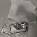 Fingerprint Lock with Key Backup, Smart keyless Waterproof Fingerprint Padlock Ideal for Gym, Door, Suitcase, Luggage Backpack, Bike, Office