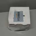 HIGH END 100 Pcs Blue Wave Plastic Plates with Gold Trim, Fancy Disposable Plate Sets Include 50 Dinner & 50 Dessert Plastic Plates, Elegant Disposable Plate Set For Party, Thanksgiving (50 Guests)