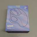 Nulea M501 Wireless Trackball Mouse, Rechargeable Ergonomic, Easy Thumb Control, Precise & Smooth Tracking, 3 Device Connection (Bluetooth or USB Receiver), Compatible for PC, Laptop, Mac, Windows.