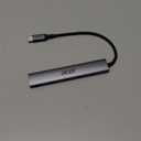 Acer 10 Gbps USB C Hub, USBC Splitter with 4*USB C 3.2 and 100W PD Port, Fast Transfer Type-C Multiport Adapter Compatible with MacBook Pro/M2/M1, iPad, Surface Pro, XPSNo Video Output