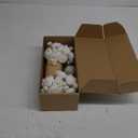 Ling's Moment Ranunculus Artificial Flower, Faux Silk Mini Ranunculus Flowers for DIY Bouquet, Bulk Fake Wedding Filler Flowers for Centerpieces Arrangements Bridal Shower Decorations, Ivory White