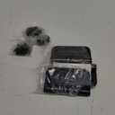 Haidms 3 Pack Self Closing Door Hinges 4 Inch Matte Black Adjustable Tension Spring Loaded Door Hinges with 5/8" Radius Corner for Exterior Interior Door (3 Pack, Matte Black-5/8")