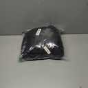 Womens Lightweight Water-Resistant Packable Hooded Puffer Coat, Medium, Black