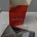 1InTheOffice Business Card Holder Desk, Name Card Organizer with Dividers and Index Tabs, Smoke/Black 650 Cards Capacity