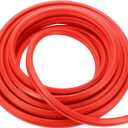 1 Pcs 16.40ft 5000mm Universal Car Door Edge Protective Sealing Strip - Car B-Type Door Scratch Protection Guards Anti-Scratch Collision - TPE Red