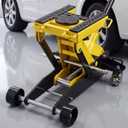 VEVOR Low Profile Floor Jack, 2 Ton (4409 lbs) Capacity, Steel Racing Floor Jack with Single Piston Quick Lift Pump, Hydraulic Trolley Car Lift for Cars, Motorcycles, ATVs, Lifting Range 5.7"-17"
