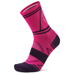 Balega Unisex Adult UltraGlide Re-Engineered Friction-Free Mini Crew Running Socks,Pink6, Medium