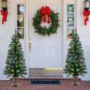 4 ft Outdoor Christmas Tree With lights