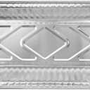 70 Pack Aluminum Pans with Clear Lids, Disposable Takeout Loaf Pan Foil Food Containers with Strong Seal for Freshness and Spill Resistance, 7.8 x 4.53 x 2.17 Inch