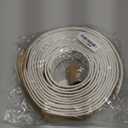 CRASPIRE 266 x 2in Crown Molding 88.6in/Roll Peel and Stick Foam White Self Adhesive Flexible Trim 3D Sticky Vintage Decorative Wallpaper Border Wall Edging Baseboard Mirror Border Lines DIY Decor