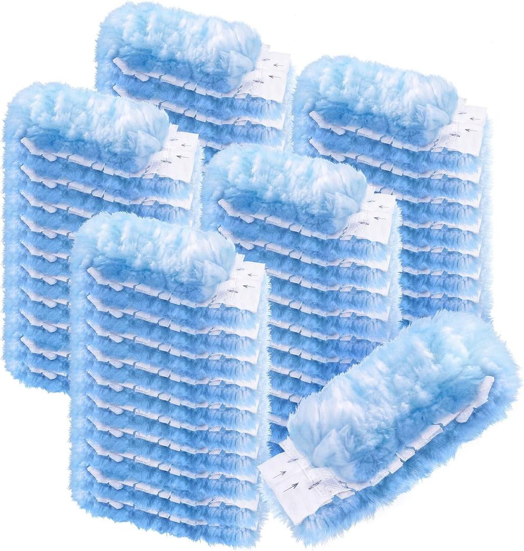 Duster Refill for Swiffer Duster, 50 Count Heavy Duty 2 Side 360 Duster Refills, 6X Microfibers, Disposable Multi Surface Dusters for Cleaning (Not Include Handle)