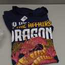 Do Not Meddle in The Affairs of Dragons for You are Crunchy T-Shirt, Navy Blue