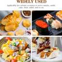 Operitacx 100PCS Sushi Boat Disposable Mini Wooden Serving Trays 3.34Inch for Sushi Appetizer Dessert Buffet Catering Parties - Biodegradable