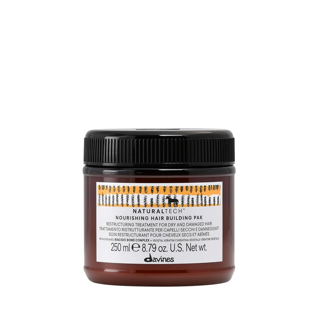 Davines Naturaltech NOURISHING Hair Building Pack, Restructure The Hair Shaft While Adding Shine And Body, 8.79 oz. Davines Naturaltech NOURISHING Hair Building Pack, Restructure The Hair Shaft While Adding Shine And Body, 8.79 oz.