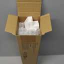 Delamu Cord Hider, 157in Wire Covers for Cords on Wall, Premium Cable Hider Cord Covers for Wires, Cable Management Wire Hiders for TV, Cable Raceway Kit, W0.95 H0.55in, White